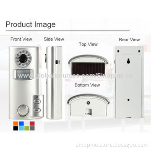 Home security alarm systems with camera